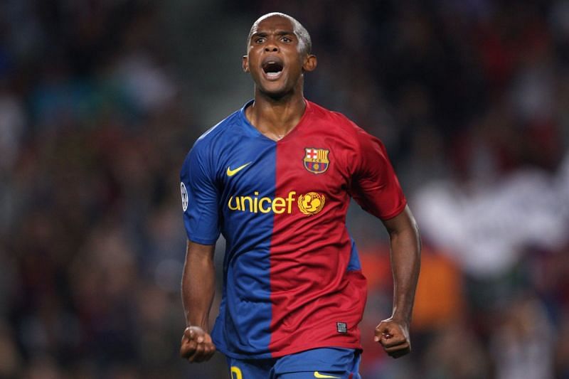 Samuel Eto'o also left Barcelona after falling out with Pep Guardiola.